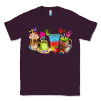 Plum art teacher coffee cups Classic Tee - texasbilliewilder
