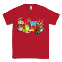 Red art teacher coffee cups Classic Tee - texasbilliewilder