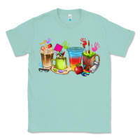 Seafoam art teacher coffee cups Classic Tee - texasbilliewilder