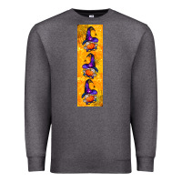 Charcoal Heather halloween gnome pen wrap Premium Sweatshirt - BundleAndBundleShop