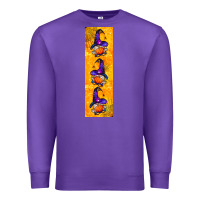 Purple halloween gnome pen wrap Premium Sweatshirt - BundleAndBundleShop