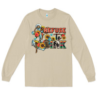 Mushroom refuse to sink Long Sleeve Tee - Zillion Design Studio