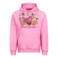 Fuchsia Pink cafecito y pan dulce Urban Hoodie - MaliasSmallBusiness