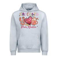 Heather Grey cafecito y pan dulce Urban Hoodie - MaliasSmallBusiness