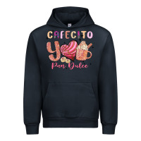 Navy cafecito y pan dulce Urban Hoodie - MaliasSmallBusiness