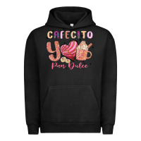 Pigment Black cafecito y pan dulce Urban Hoodie - MaliasSmallBusiness