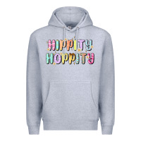 Heather Grey easter Premium Hoodie - MaliasSmallBusiness