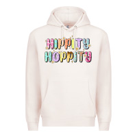 Pale Pink easter Premium Hoodie - MaliasSmallBusiness