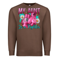 Chestnut Breast Cancer My Aunt İs A Fighter Premium Sweatshirt - Artiststas