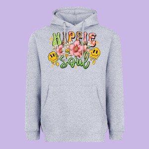 Hippie Soul Heavyweight Hoodie Designed By Jahusdesignshop