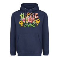 Navy hippie soul Heavyweight Hoodie - JahusDesignShop