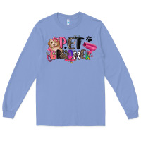 Colony Blue pet groomer Long Sleeve Tee - Zillion Design Studio