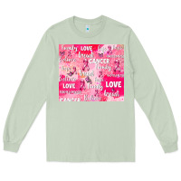 Matcha breast cancer awareness pink Long Sleeve Tee - AdoDesignShop