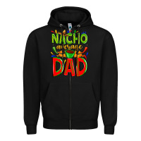 Nacho Average Dad Zipper Hoodie | Teevron