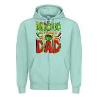 Seafoam nacho average dad Zipper Hoodie - Zillion Design Studio