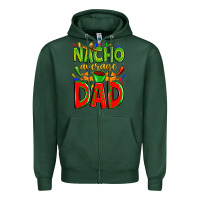 Sports Green nacho average dad Zipper Hoodie - Zillion Design Studio