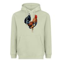 Matcha cockerel Heavyweight Hoodie - JahusDesignShop