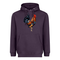 Plum cockerel Heavyweight Hoodie - JahusDesignShop