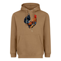 Toasted Coconut cockerel Heavyweight Hoodie - JahusDesignShop