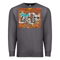 Charcoal Heather happy easter cross Premium Sweatshirt - JahusDesignShop