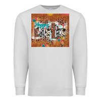 Dove Grey happy easter cross Premium Sweatshirt - JahusDesignShop