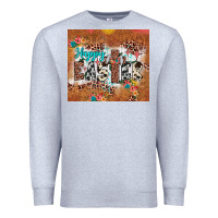 Heather Grey happy easter cross Premium Sweatshirt - JahusDesignShop