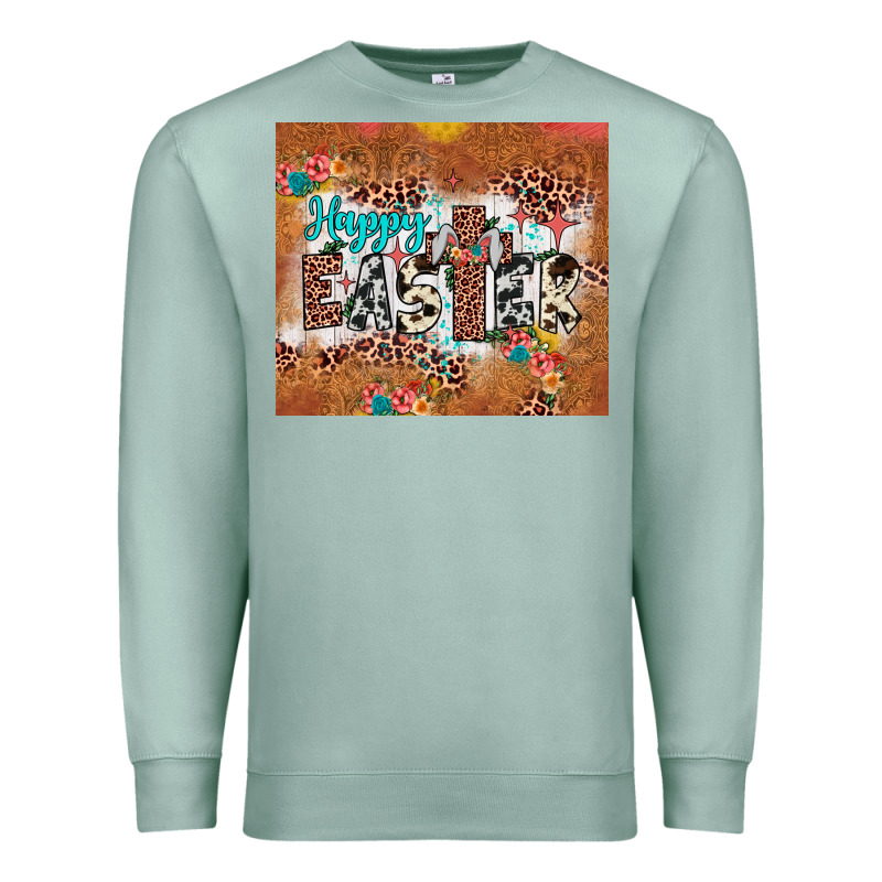 Happy Easter Cross Premium Sweatshirt by JahusDesignShop | Teevron
