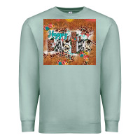 Seafoam happy easter cross Premium Sweatshirt - JahusDesignShop