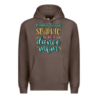 Coffee it takes lots of sparkle to be a dance mom Premium Hoodie - MaliasSmallBusiness