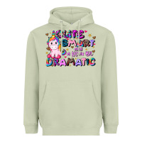Matcha cute smart and a little bit dramatic Heavyweight Hoodie - JahusDesignShop