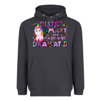 Smoke cute smart and a little bit dramatic Heavyweight Hoodie - JahusDesignShop