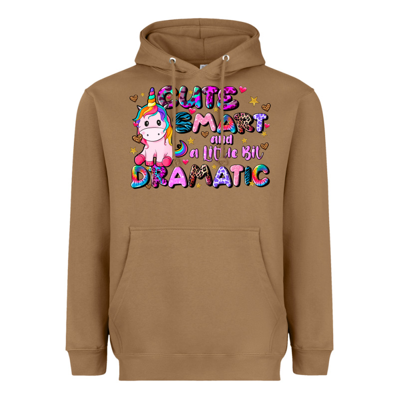Cute Smart And A Little Bit Dramatic Heavyweight Hoodie by JahusDesignShop | Teevron