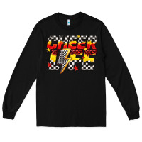 Black cheer life Long Sleeve Tee - texasbilliewilder