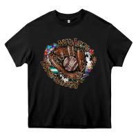 Black Autism Awareness Baseball Heavy Core Tee - CowhideDigitalArt