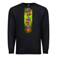 Black halloween gnome pen wrap Premium Sweatshirt - BundleAndBundleShop