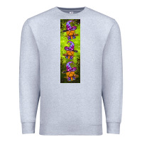 Heather Grey halloween gnome pen wrap Premium Sweatshirt - BundleAndBundleShop