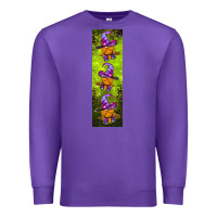 Purple halloween gnome pen wrap Premium Sweatshirt - BundleAndBundleShop
