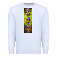 White halloween gnome pen wrap Premium Sweatshirt - BundleAndBundleShop