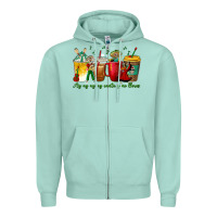 Seafoam Ay Ay  Ay Ay Canta y No Llores Coffee Cups Zipper Hoodie - texasbilliewilder
