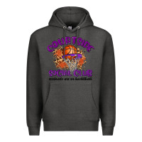 Charcoal Heather courtside social club Premium Hoodie - MaliasSmallBusiness