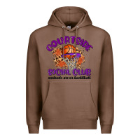 Chestnut courtside social club Premium Hoodie - MaliasSmallBusiness