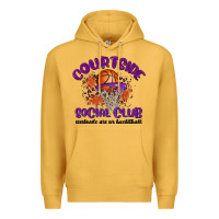 Mustard courtside social club Premium Hoodie - MaliasSmallBusiness