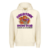 Sandshell courtside social club Premium Hoodie - MaliasSmallBusiness