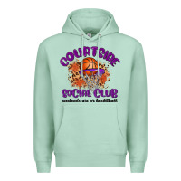 Seafoam courtside social club Premium Hoodie - MaliasSmallBusiness
