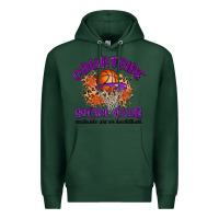 Sports Green courtside social club Premium Hoodie - MaliasSmallBusiness