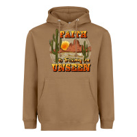 Toasted Coconut faith is trusting the unseen Heavyweight Hoodie - JahusDesignShop