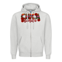 Dove Grey Chica Bonita Zipper Hoodie - texasbilliewilder