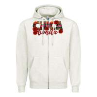 Oatmeal Heather Chica Bonita Zipper Hoodie - texasbilliewilder