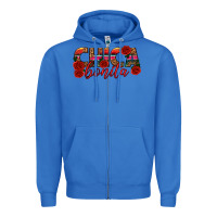 True Royal Chica Bonita Zipper Hoodie - texasbilliewilder