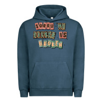 Pigment Midnight Navy sorry my filter is broken Urban Hoodie - MaliasSmallBusiness